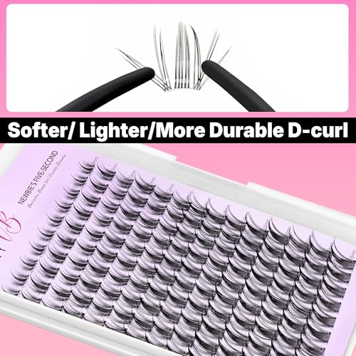 Trilumity Manga Lash Clusters Wispy Faux Mink Fiber - Black False Lashes