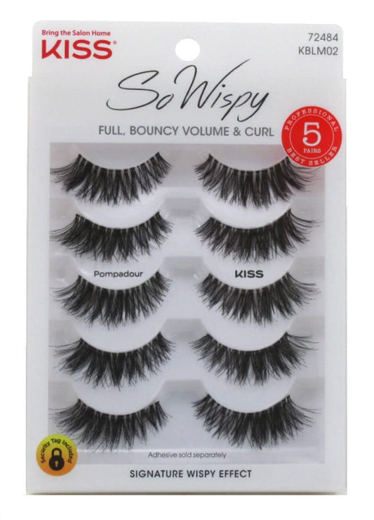Trilumity So Pompadour Pack Of Wispy Faux Mink Fiber - Black False Lashes