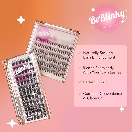 Trilumity Lash Extension Kit 08 Wispy Faux Mink Fiber - Black False Lashes