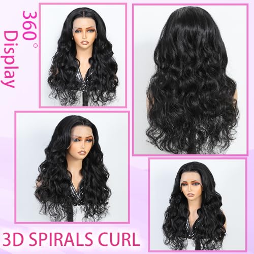 Trilumity 13X6 For Women Body Wave Human Hair - Natural Color Hair Replacement Wig