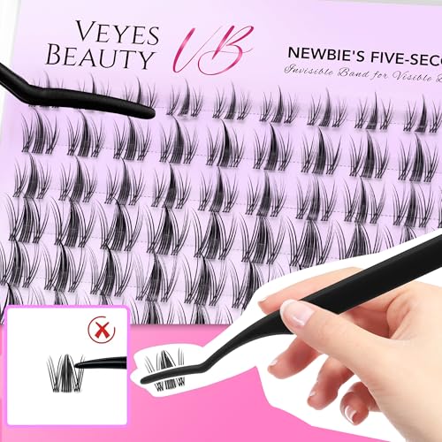 Trilumity Manga Lash Clusters Wispy Faux Mink Fiber - Black False Lashes
