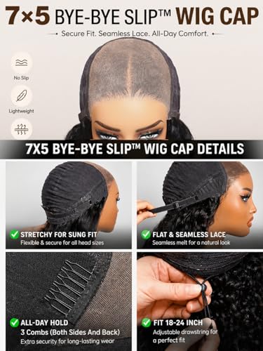 Trilumity Glueless Bob Honey Blonde Curly 100% Human Hair - Honey Blonde Hair Replacement Wig