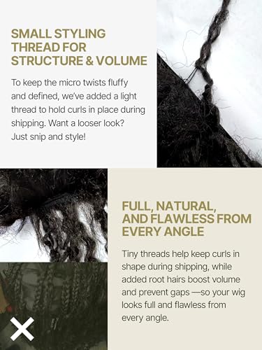 Trilumity 12'' Straight Synthetic Fiber - Brown Hair Replacement Wig
