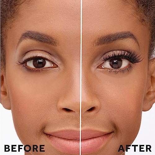 Trilumity Dramatic Definition Wispy Cat Eye Faux Mink Fiber - Black False Lashes