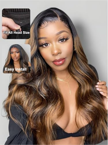 Trilumity 7X5 Body Wave 100% Human Hair - Brown Hair Replacement Wig