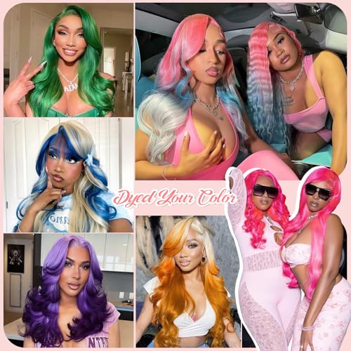 Trilumity 613 13X6 Hd Transparent Body Wave Brazilian Virgin Hair - Natural Black Hair Replacement Wig