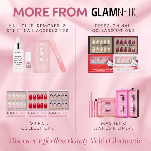 Trilumity Sugar Bb Spring Nails Short Almond Soft Gel - Pink Press On Nails