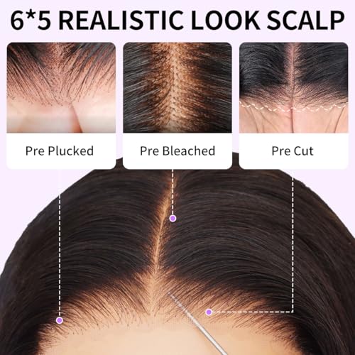 Trilumity Bob Burmese Glueless Curly Human Hair - Natural Black Hair Replacement Wig