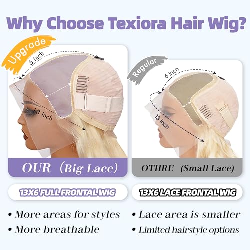 Trilumity 613 200 Density Blonde Body Wave Brazilian Virgin Hair - Natural Black Hair Replacement Wig