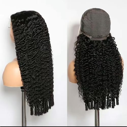 Trilumity Burmese 13X4 Raw Water Water Wave 100% Human Hair - Natural Black Hair Replacement Wig