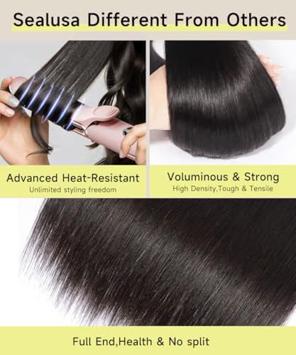 Trilumity 13X6 Real 100% Body Wave Human Hair - Natural Black Hair Replacement Wig