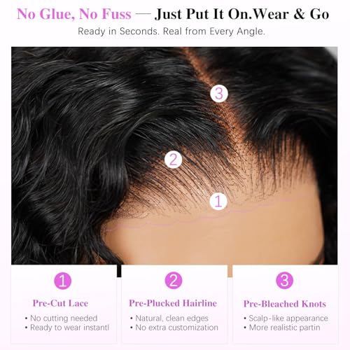 Trilumity 7X6 Burmese Glueless Curly Human Hair - Natural Color Hair Replacement Wig