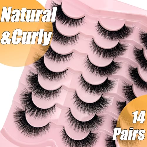 Trilumity Cat Eye Look Cat Eye Faux Mink - Black False Lashes