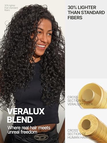 Trilumity Half Headband Glueless Straight Human Hair - Natural Black Hair Replacement Wig