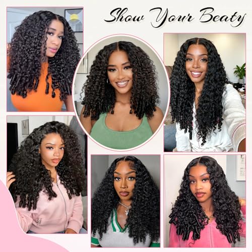 Trilumity Burmese 13X6 250 Density Curly Human Hair - Natural Color Hair Replacement Wig
