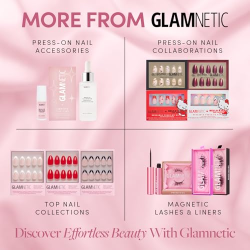 Trilumity Sprinkles Rainbow French Tip Short Almond Soft Gel - Nude Pink Press On Nails