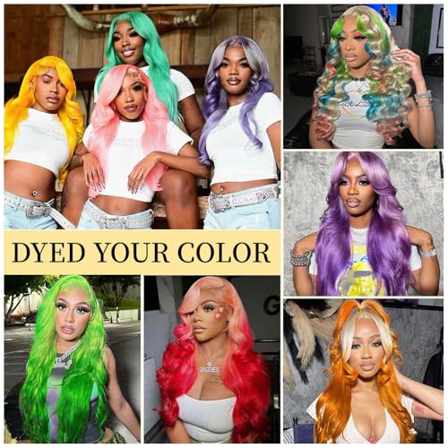 Trilumity 613 13X6 100% Body Wave Human Hair - 613 Blonde Hair Replacement Wig