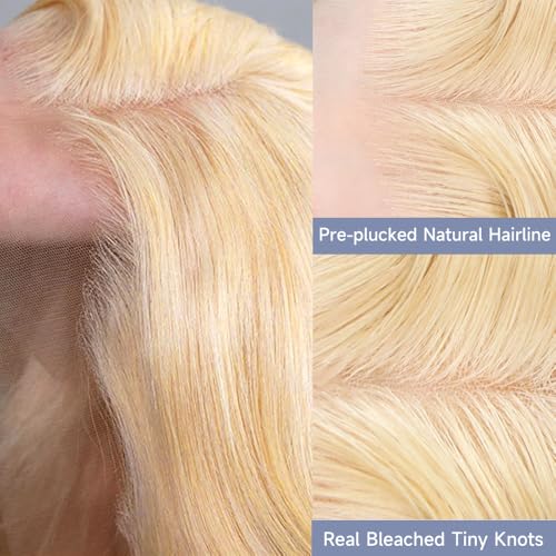 Trilumity 613 13X6 210 Density Body Wave Human Hair - Natural Black Hair Replacement Wig