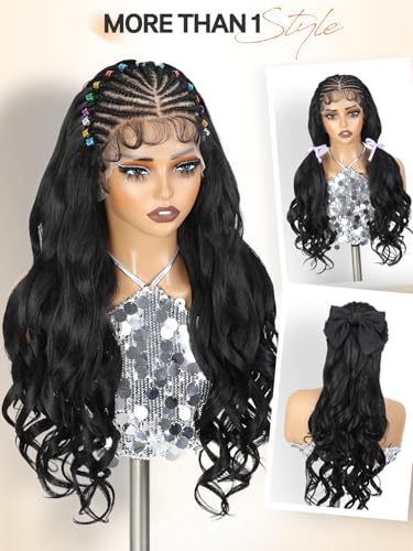 Trilumity 13X6 Light Yaki Curly 100% Human Hair - Natural Black Hair Replacement Wig