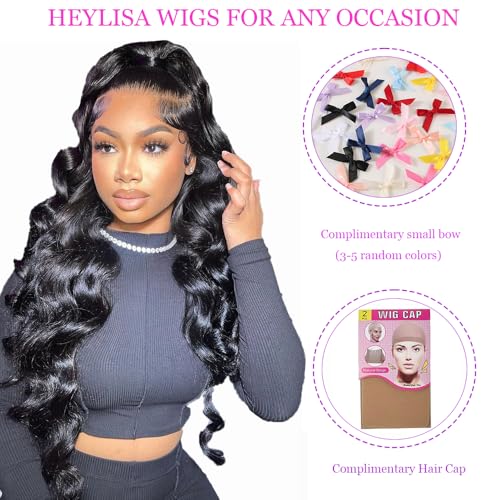 Trilumity 13X6 For Women Body Wave Human Hair - Natural Color Hair Replacement Wig