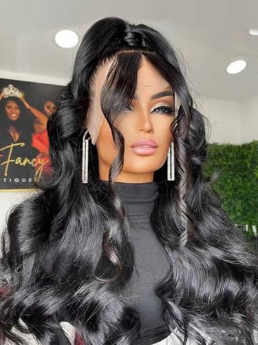 Trilumity 13X6 Humanhair Body Wave Human Hair - Brown Hair Replacement Wig