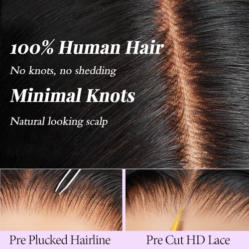 Trilumity 7X6 Burmese Glueless Pre Curly Human Hair - Natural Color Hair Replacement Wig