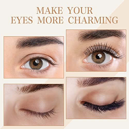 Trilumity Reusable Self Adhesive Strip Faux Mink Fiber - Black False Lashes