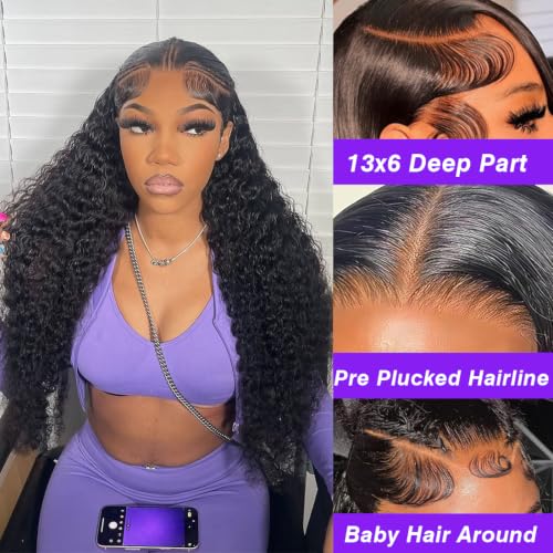 Trilumity Water 200 Density Water Straight Human Hair - Natural Black Hair Replacement Wig