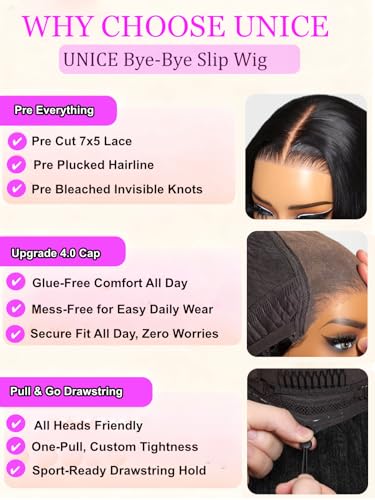 Trilumity 7X5 Body Wave 100% Human Hair - Brown Hair Replacement Wig