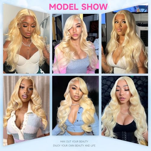 Trilumity 613 13X6 200 Body Wave Human Hair - Natural Black Hair Replacement Wig