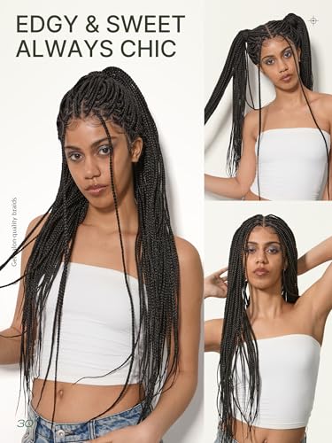 Trilumity Full Lace Triple Deep Wave Human Hair - Natural Black Hair Replacement Wig
