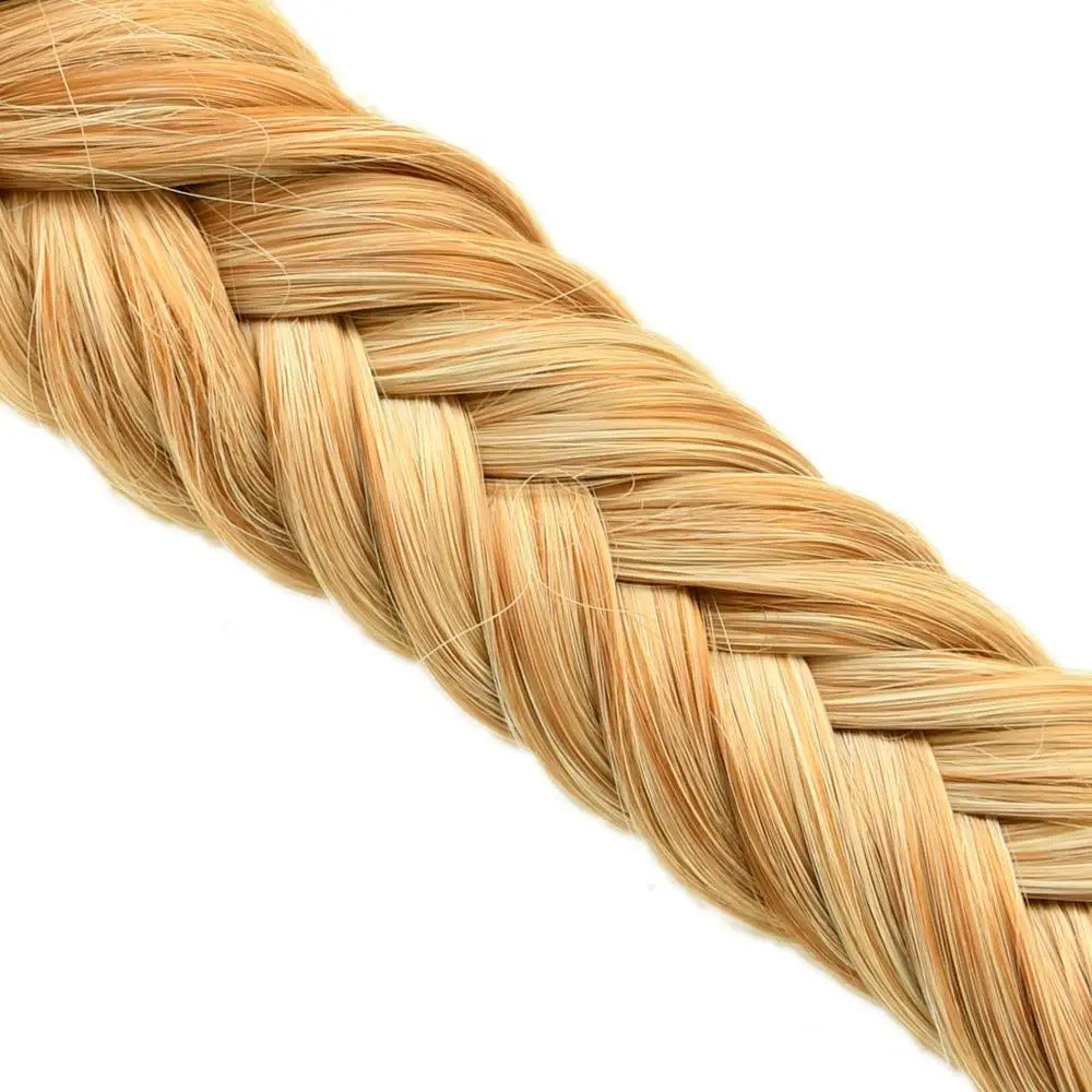 Trilumity Braided Ponytail in 1B, back view