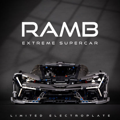 Trilumity Building Block Set: 1: 8 Lamborghini Terzo Millennio (3358-Piece)