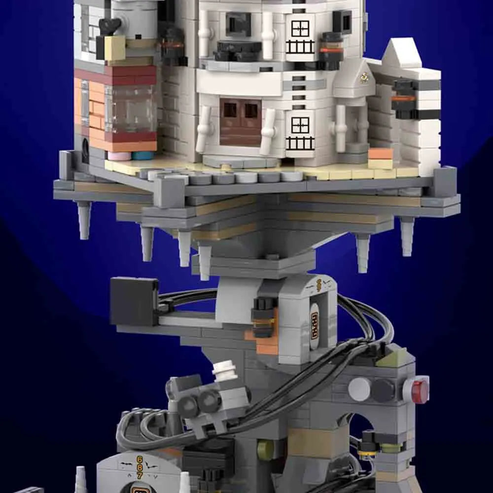 JieStar Building Block Set: Movie Expert Harry Potter Gringotts Ghost Castle, Model JD026