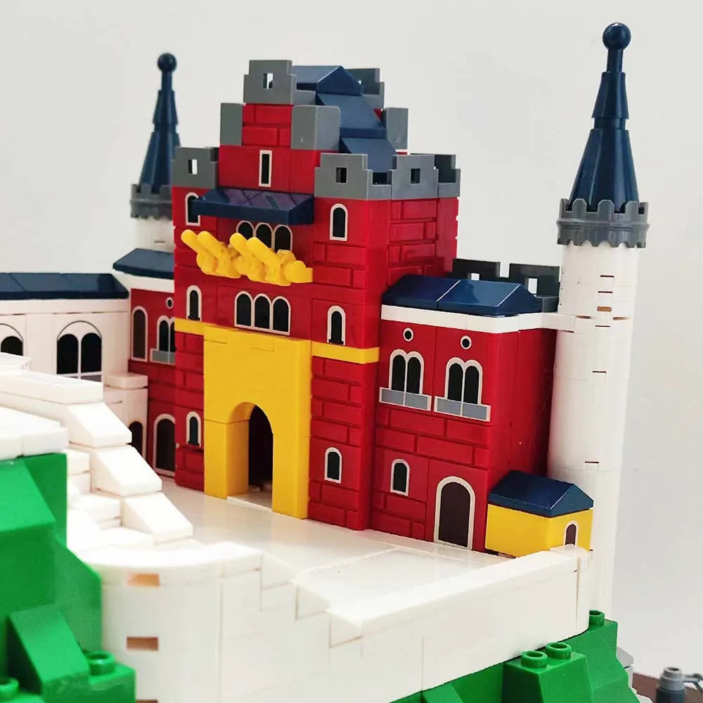 Wange MOC Building Block Set: 6226 The Neuschwanstein Castle