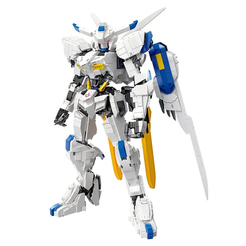 JieStar MOC Building Block Set: Super Hero MOC Bael Mecha Robot Warrior, Model 58032