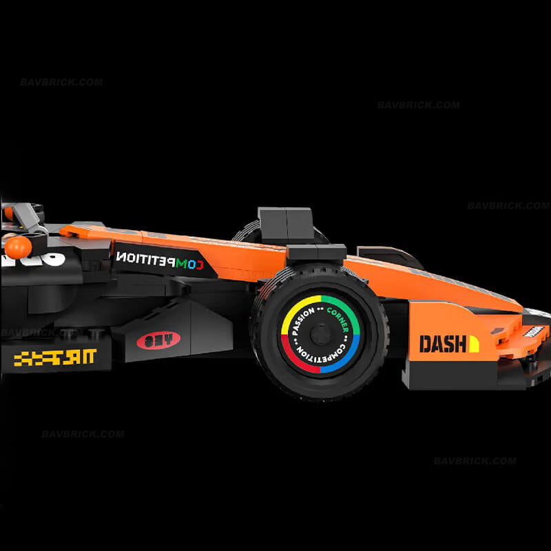 Trilumity Building Block Set: 1:18 F1 Racing Woking Hypercar Mcl39 | 2025 Grand Prix Champion(956Piece)