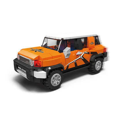 Mould King Building Block Set: Mini FJ Cruiser Speed Car Champions, Model K27059