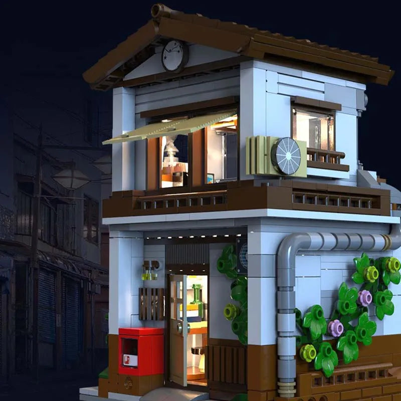 Cada MOC Building Block Set: Japanese Style Canteen, Model C66014