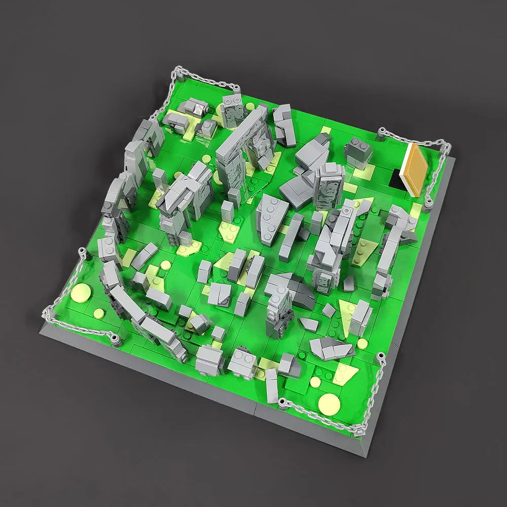 Wange Building Block Set: England Stonehenge Wiltshire, Model 4224