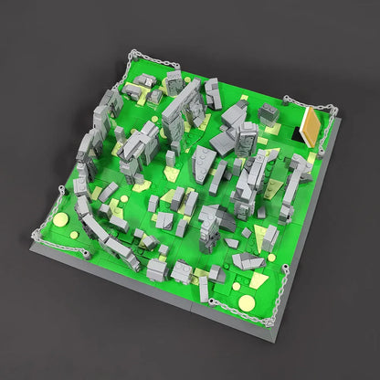 Wange Building Block Set: England Stonehenge Wiltshire, Model 4224
