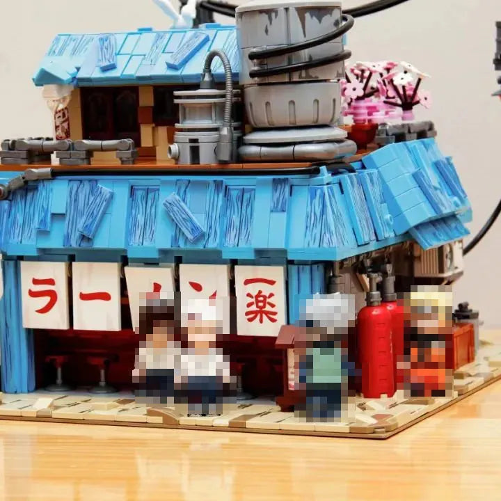 MOC Building Block Set: Movie Expert Japanese Noodle Shop House, Model 20509