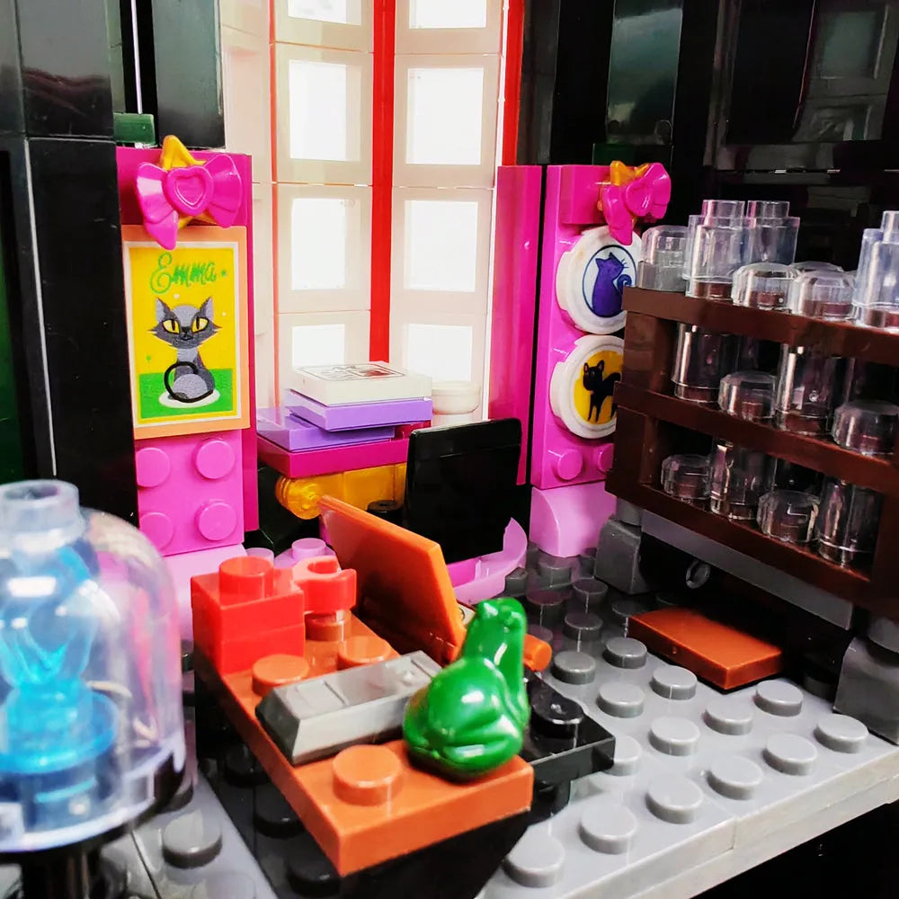 JieStar MOC Building Block Set: Harry Potter MOC Magic Office, Model JJ9013