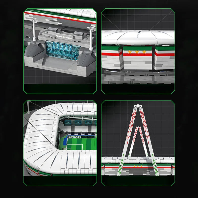 Cada MOC Building Block Set: Juventus Allianz Stadium, Model C66021