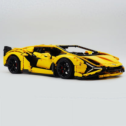Trilumity Building Block Set: 1: 8 Italian Bull L539 Lightning Hybrid Color Change Special Edition(3696-Piece)