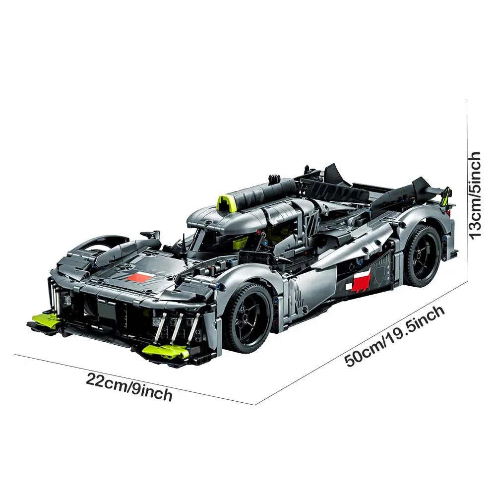 MOC Building Block Set: Le Mans Hybrid Hypercar Racing Car, Model 99033