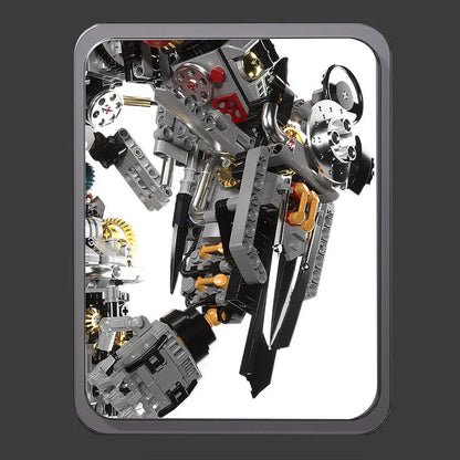 MOC Building Block Set: Mech MOC Metamorphic Bumblebee Robot, Model V5014