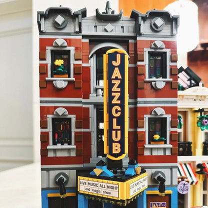 MOC Building Block Set: Jazz Club and Pizzeria, Model 56888