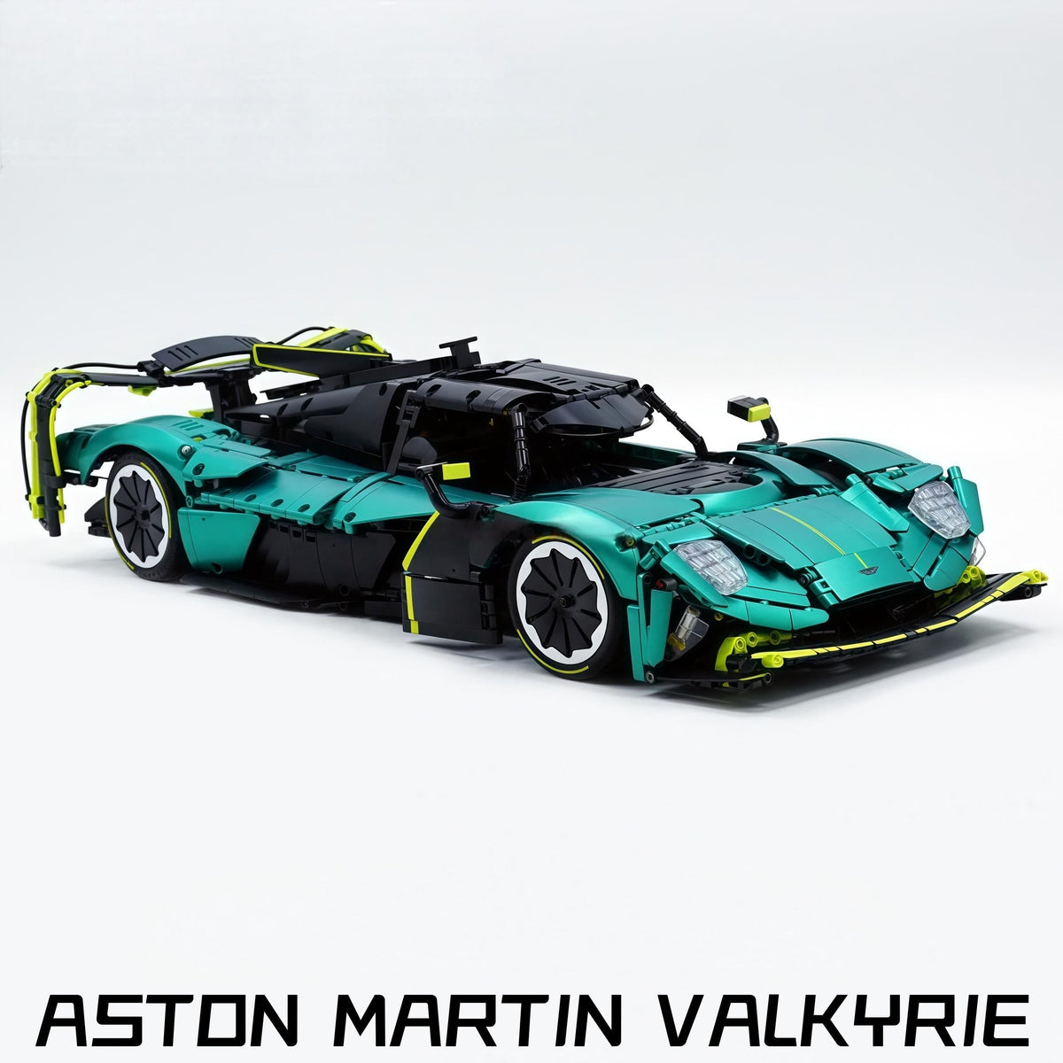 Trilumity Building Block Set: 1: 8 Aston Martin Valkyrie Hypercar (3869-Piece)