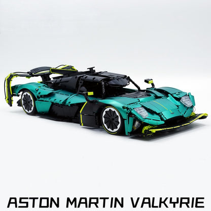 Trilumity Building Block Set: 1: 8 Aston Martin Valkyrie Hypercar (3869-Piece)